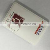 2015 New Design Ultra Slim Leather Power Bank 8000mAh With Full Color Printing as Premium Promotion Gift