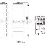Solar Power Backpack 3.2v Solar Battery 20ah Lifepo4 Battery Cell Solar Energy,wind Energy,E-scooter,EV, Backup Power thumbnail-2