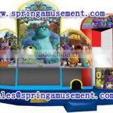 Best Design and Hot Sale Cartoon Inflatable Combo, Inflatable Jumper and Slide for Kids, Inflatable Bouncy Castle