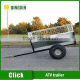 Galvanized Caged Utility ATV Box Trailer For Sales thumbnail-5