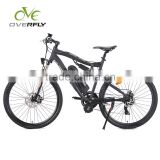 mid drive electric mountain bicycle
