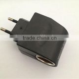Universal AC/DC power adapter to female DC cigarette lighter Output 12V 500mA