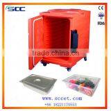 Rotational Molded Thermal Food Euipment Insulation Food Cabinet Warm Food Cart With FDA CE