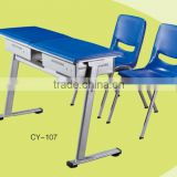 new design primary school child study table and chair