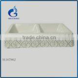 Ceramic Duble Personalized Dog Bowl Pet Water Food Bowl