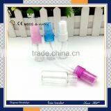15ml Small Plastic Test Italian Perfume Pump Pressure Spray Bottle Supplier's Choice