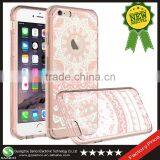 Samco Fashion Back Flower Phone Case for IPhone 6 6S, Hot Customized 3D Print for IPhone 6 Case