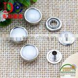 Oeko-tex Custom 4 Parts Metal Pearl Prong Snap Button Baby Clothing