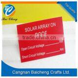 Warning Sign/badge/tag, no Smoking at Bed Sign Board thumbnail-3