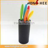 2015 Hot Sale Low Price Non Stick Coating Kitchen Knife Set thumbnail-1