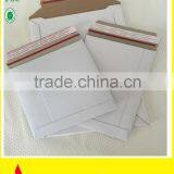 19.5 cm and 23*16 cm or Customized Size White Kraft Recycled Cardboard Envelopes
