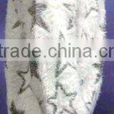 Nylon/lurex,fluffy and Shinny Effect,star Intarsia Sweater thumbnail-3