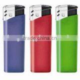 Cigarette Plastic Electronic CR ISO9994 Refillable Disposable Lighter
