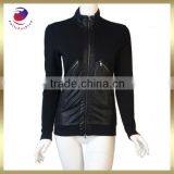 Black Hoodie Ladies Sport Long Sleeve Causal Fashion Style thumbnail-1