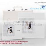 H&B Simple White Painting Polaroid Photo Size Interleaf Paper Photo Album thumbnail-2