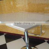 Pure white composite marble