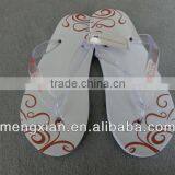 High Quality Eva White Pvc Hotel Slippers thumbnail-1