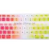 Colorful Soft Silicone Matt Keyboard Skin Case Cover for Macbook Air 13" thumbnail-4