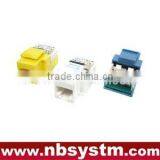 UTP Cat.5e Keystone Jack Toolless,90 Degree