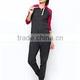 Good Quality Women Jogger Suit Sports Suit Cotton Tracksuit Custom thumbnail-1