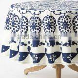 2015 Best Sale 100% Polyester Transfer Printing Table Cloth
