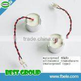 Waterproofing of 40kHz Ultrasonic Transducer (waterproof)