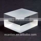 customize size clear solid acrylic cube block