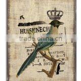 Custom Design Wall Art Printing With Burlap thumbnail-4