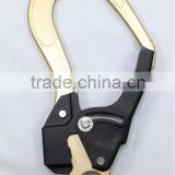 Gold&Black Double Lock Quick Release Lineman Metal Snap Hook thumbnail-4