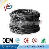 300 Meter per Roll Rj45 Cat6 Patch Cable 7*0.2 CCA/BC 23awg Cable