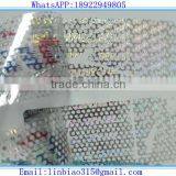 vinyl material adhesive honeycomb sticker for usage brand label