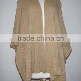 100% Acrylic Knit Soft Hand Feel Shawl