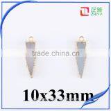 10*33mm The Most Fashionable Agate Druzy Pendant