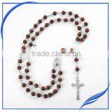 Islamic Prayer Catholic Crucifix Rosary Necklace thumbnail-2