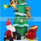 inflatable 6ft slim christmas tree