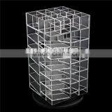 Clear Acrylic Rotating Nail Polish Display Case