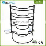 Kitchen Ware Storage Metal 5 Tire Pan Organizer Rack thumbnail-2