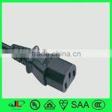 UL Approval US USA Computer Power Cable Cord NEMA 5-15P With IEC -C13 Electrical Plug thumbnail-2