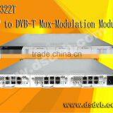 1U IP to DVB-T Mux and Modulation Module
