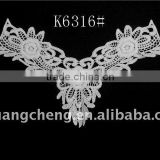 K6316/Splendid Floral Garment Neck Cotton Collar
