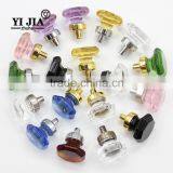Clear Zinc Alloy Furniture Cabinet Wardrobe Octagonal Crystal Knob thumbnail-6