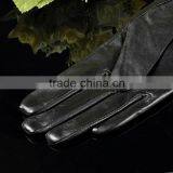 Beautiful Bowknot Design Rivet Sheepskin Leather Gloves for MS thumbnail-4
