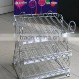 Counter Top Nail Polish Rack /nail Polish Standing Customed Metal Display Stands