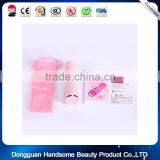 Women's Pink Portable Battery Shaver Hair Removal Machine Mini Epilator Lady Beauty Tools thumbnail-4