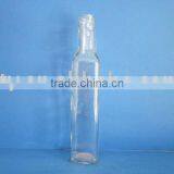 500ml clear square Olive oil glass bottle