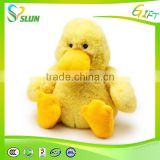 Stuffed plush yellow duck toy
