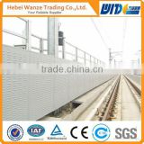 newest Germany technique high quality fiberglass reinforced hollow sound isolation highway noise barrier