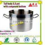 Focus on 04 Style Stainless Steel Short Body Pot With Durable Bottom/large Cooking Pots /cooking Pot Set/stainless Steel Cookwar thumbnail-2