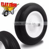 China Solid Rubber Tyre Wheel Tire/solid Tire, Wheel Rim/wheelbarrow Tyre thumbnail-1