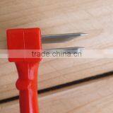 Red Special Design Pet Comb With Two Rows Teeth thumbnail-3